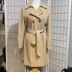 Camel Colored Trench Coat